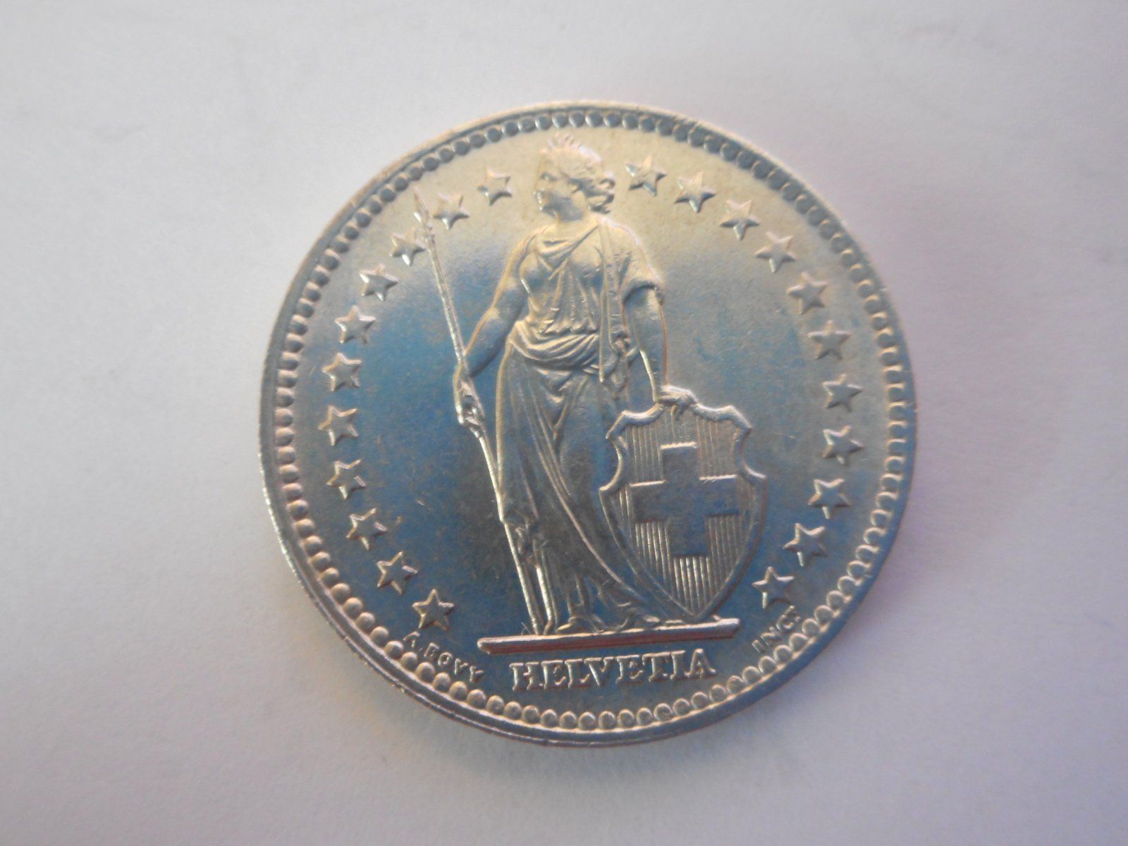Alle Münzen: 2 Fr. 1964 silber – Gebraucht aus Kriegstetten von pizlad2010 1