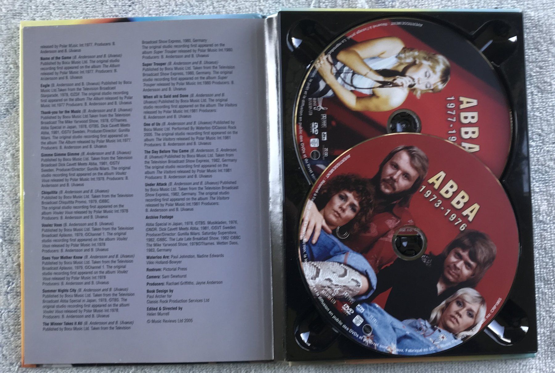 Alle DVDs: ABBA 1973-1982 – Gebraucht aus Ostermundigen von wini63 2