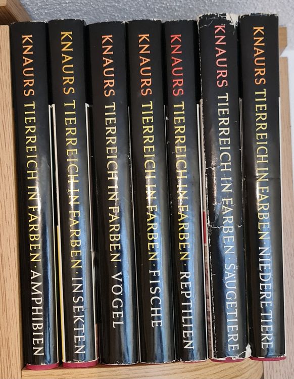 Livres: Knaurs Tierreich in Farbe in sieben Bänden – D'occasion à Sempach Station par Semion