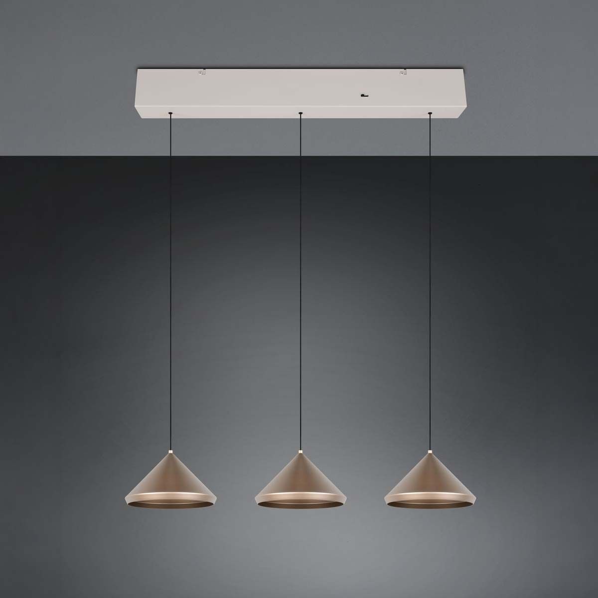 Lampadari & plafoniere: LED Pendelleuchte, Coffee, 70 cm x 18 cm – Nuovo (secondo la descrizione) da Kreuzlingen venduto da Smart-Light 7