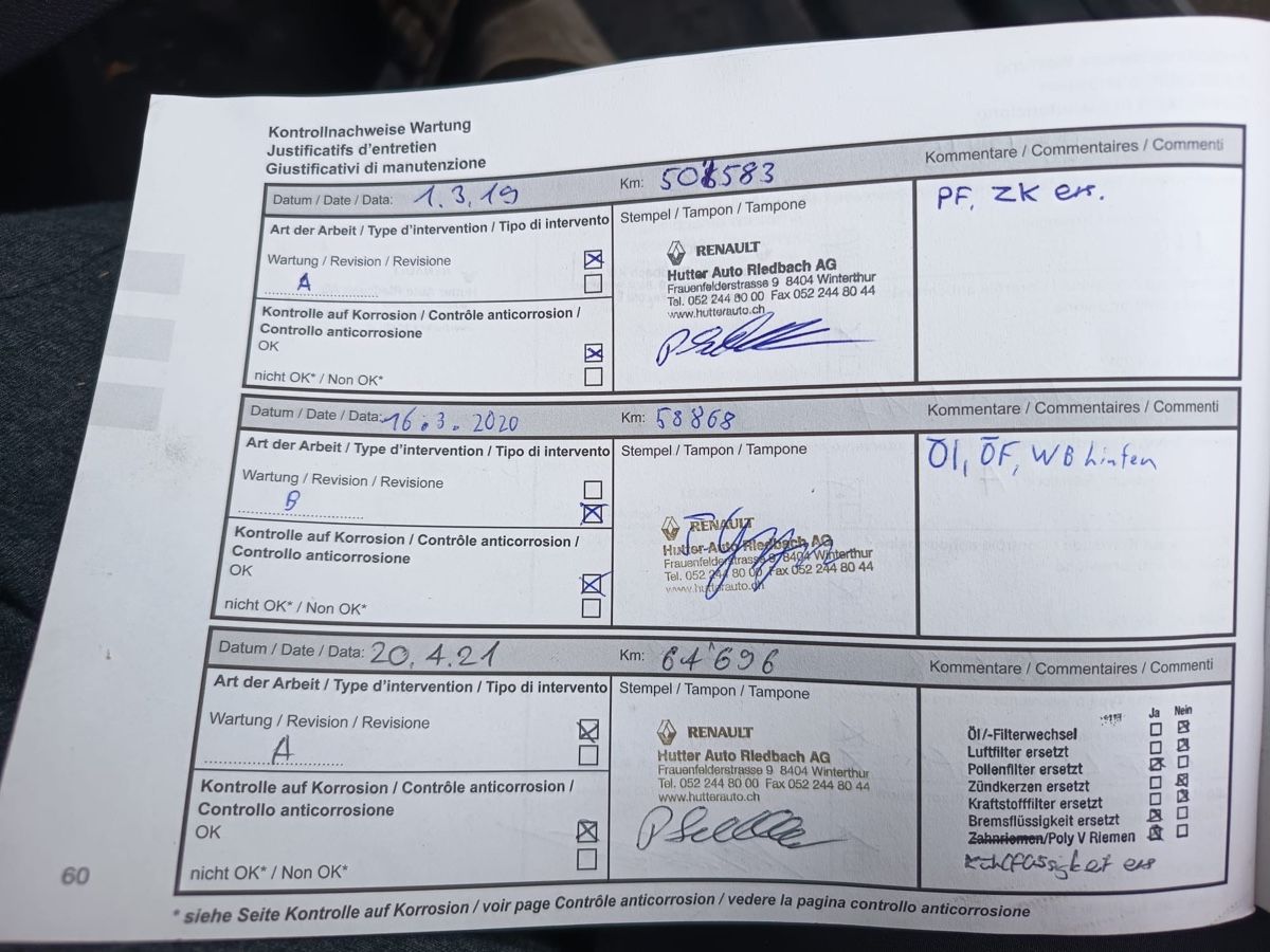 Renault Automobili: Renault Megane frisch ab MFK – Usato da Rorschach venduto da rebi1234 6