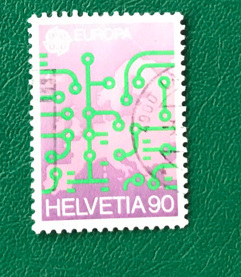 Tutti i francobolli: Nr.764 mit Stempel Kommunikationsmittel 1988    – Usato da Aarau venduto da Billa007