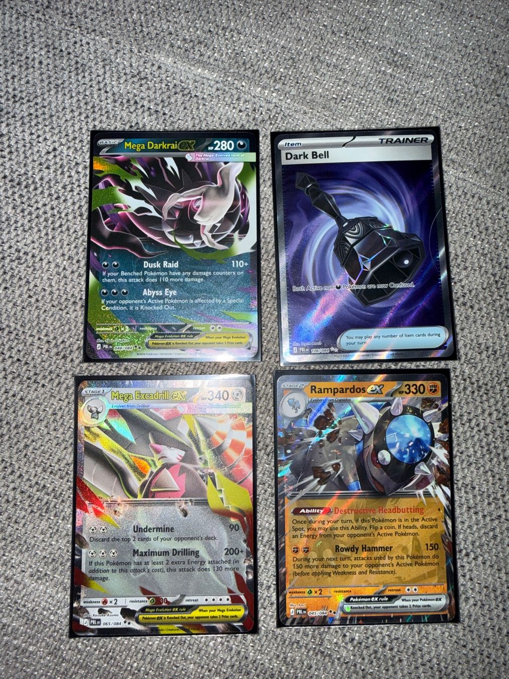 Pokémon Cartes à collectionner: Pitch Black - Set aus EX und Dark Bell – Neuf (Voir description) à Zürich par EL1992