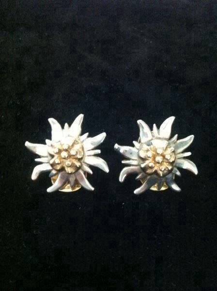 Orecchini pendenti & Orecchini a lobo: Edelweiss Silberclipohrringe 925 Silber – Usato da Zürich venduto da DidierTG 3
