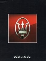 Maserati Ghibli - Original-Prospekt Top Zustand!