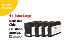 HP-932 XL 933 XL – Komp. Drucker-Patronen (1x4)