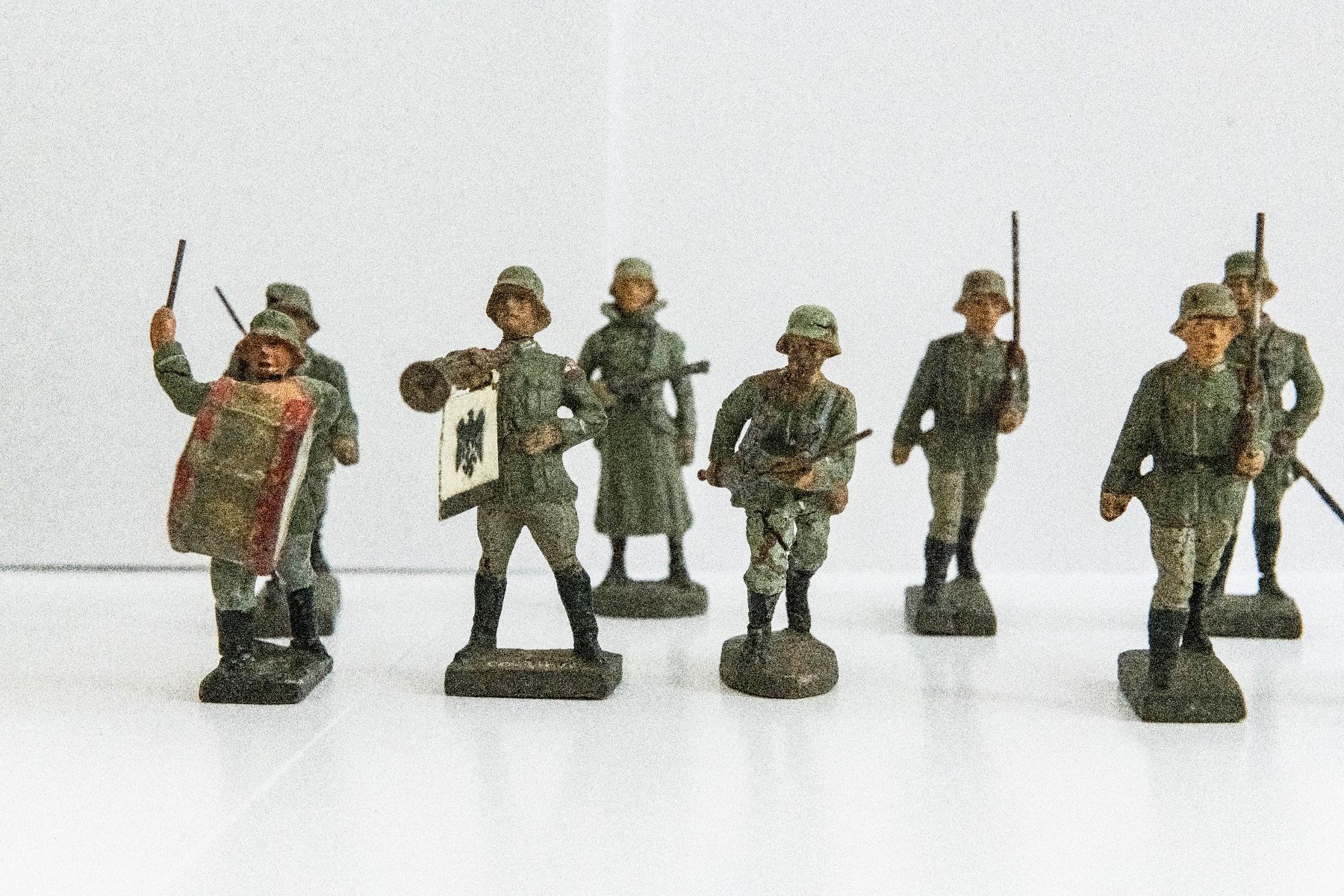 Figuren: Elastolin & Lineol & Schusso 2. Weltkrieg Figuren SET – Gebraucht aus Forch von tieckr 3
