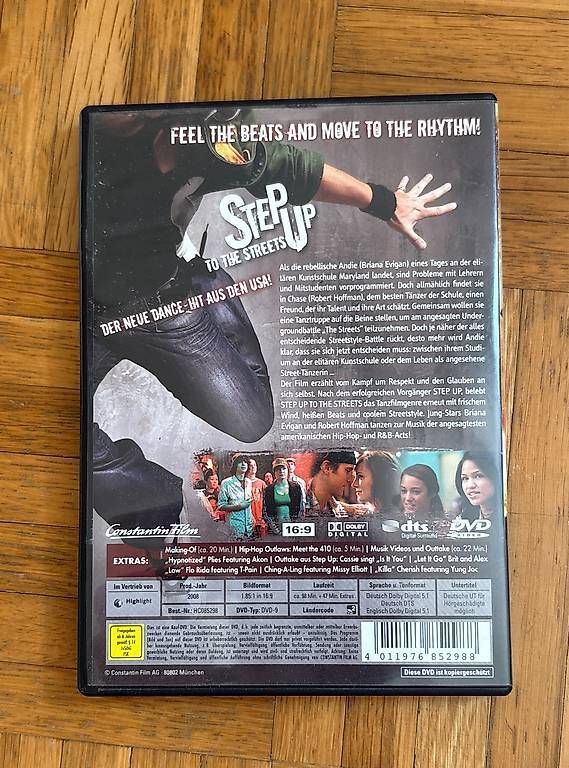 Tutti i DVDs: Step Up To The Streets DVD – Usato da Schaffhausen venduto da jan_pzd5 1