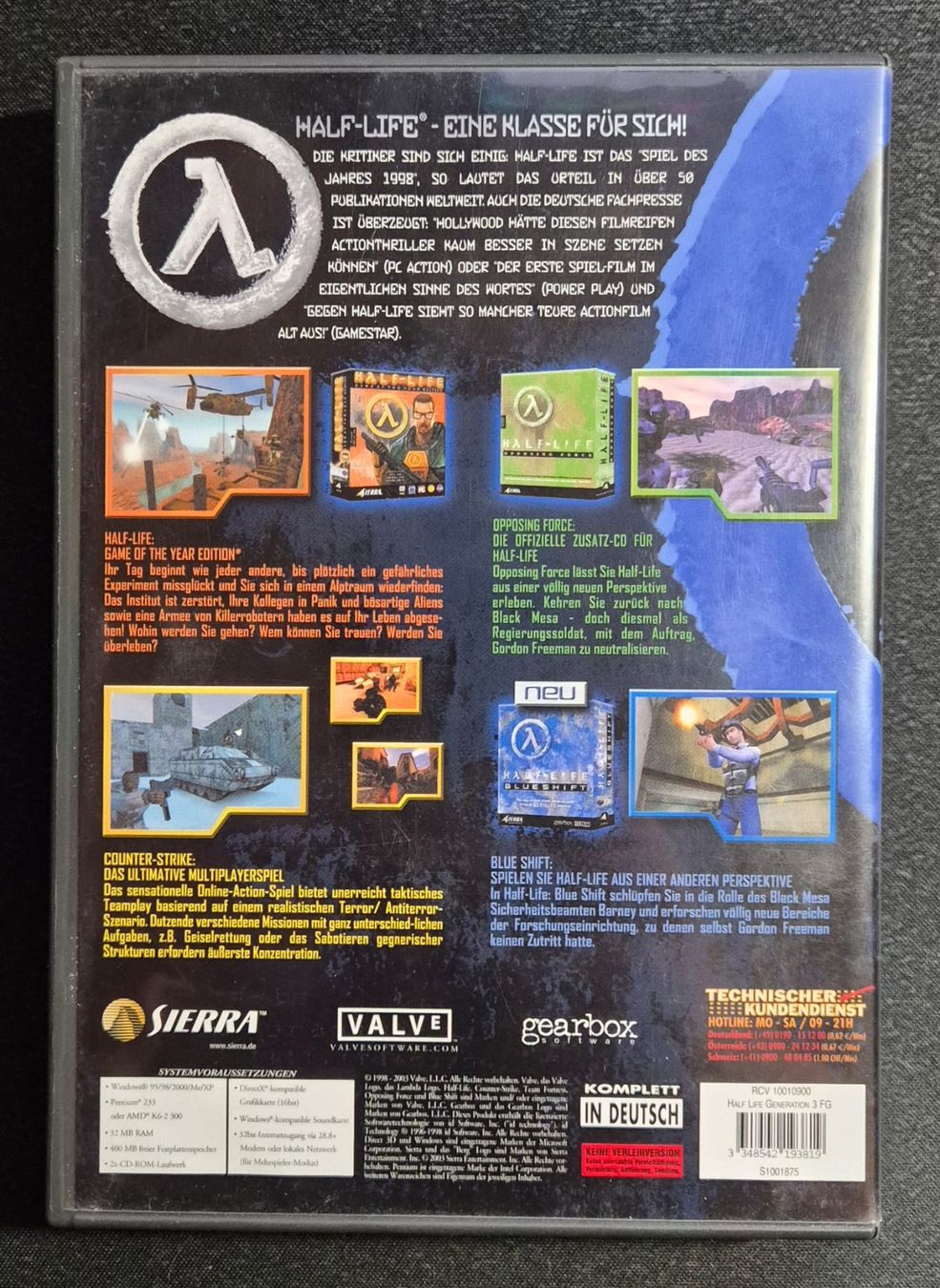 Spiele: Half-Life Generation DE - 3CD – Gebraucht aus Neyruz FR von RetroLab_ 1