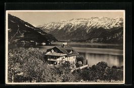 Faulensee, Pension Windsor mit Seeblick