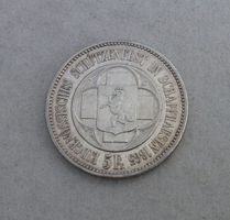 ++ 5.- Franken 1865 Schaffhausen