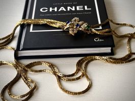 Lange vintage Halskette von Vogue bijoux