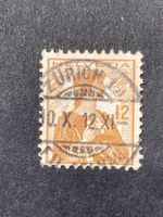 Schweiz 1912 Helvetia 12 Vollstempel ZÜRICH 19 10.X.12