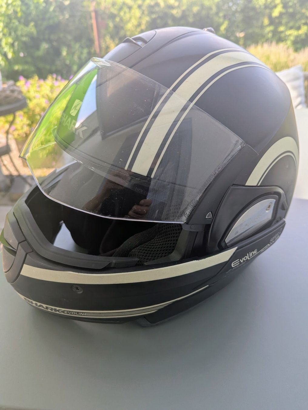 Helme & Visiere: Shark Evoline Series 2 Klapphelm, Grösse M 57/58 – Gebraucht aus Lüsslingen von Famshop 1