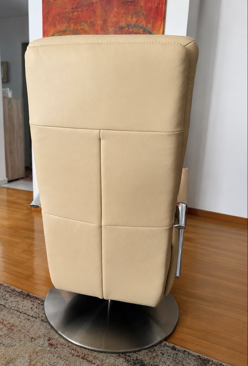 Poltrone: Eleganter Relaxsessel aus Leder – Usato da Koblenz venduto da WowPrinzip 1