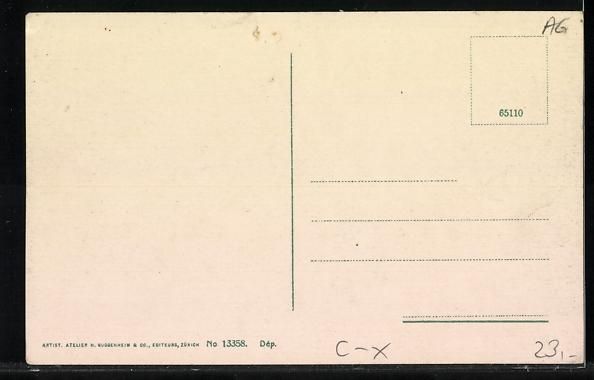 Cartoline postali: AK Brugg, Kinder in der Seidenstrasse – Usato da Berlin venduto da bartko-reher 1