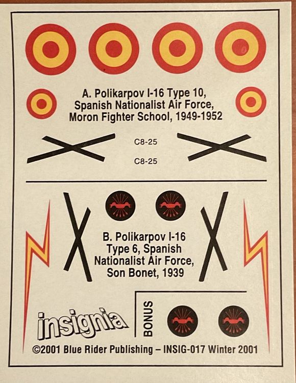 Spanische Luftwaffe Aufkleber (Roundels) – 4 Stück, Je 5,1 Cm, Vinyl, Wetterfest
