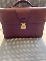 Cartier Leder Aktentasche Bordeaux, neu! 