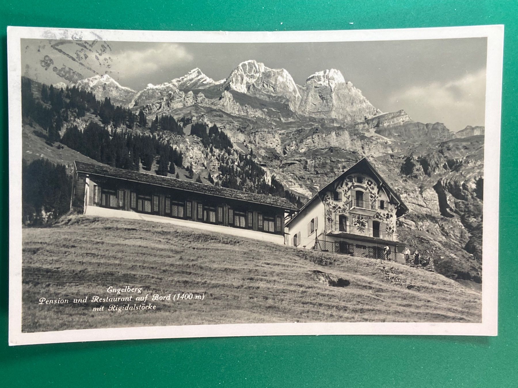 Cartoline postali: Engelberg - Pension und Restaurant auf Bord – Usato da Steg VS venduto da danwer74