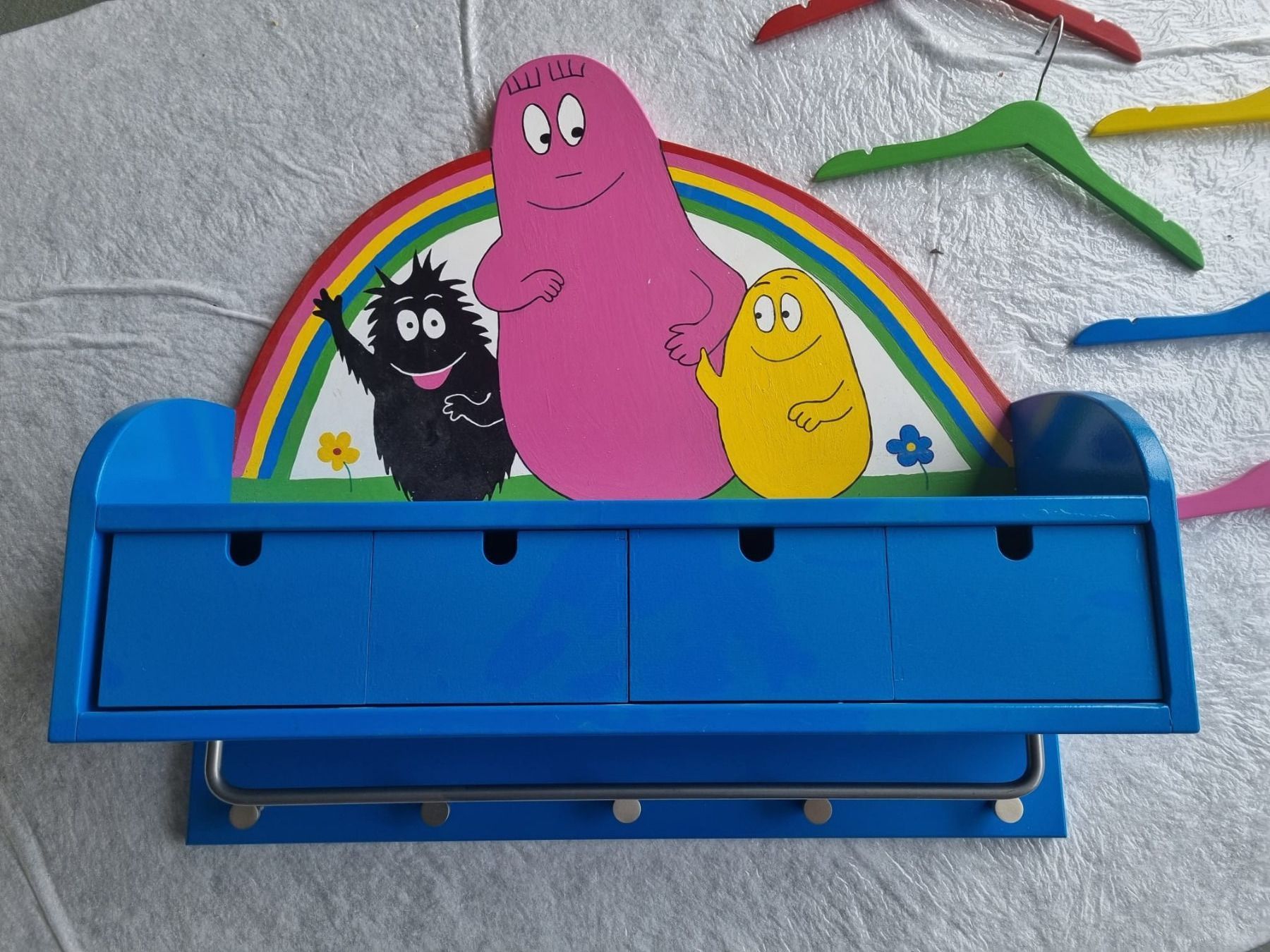 Garderobe: coole Kindergardarobe Barbapapa – Gebraucht aus Rothenfluh von Sawi80 2