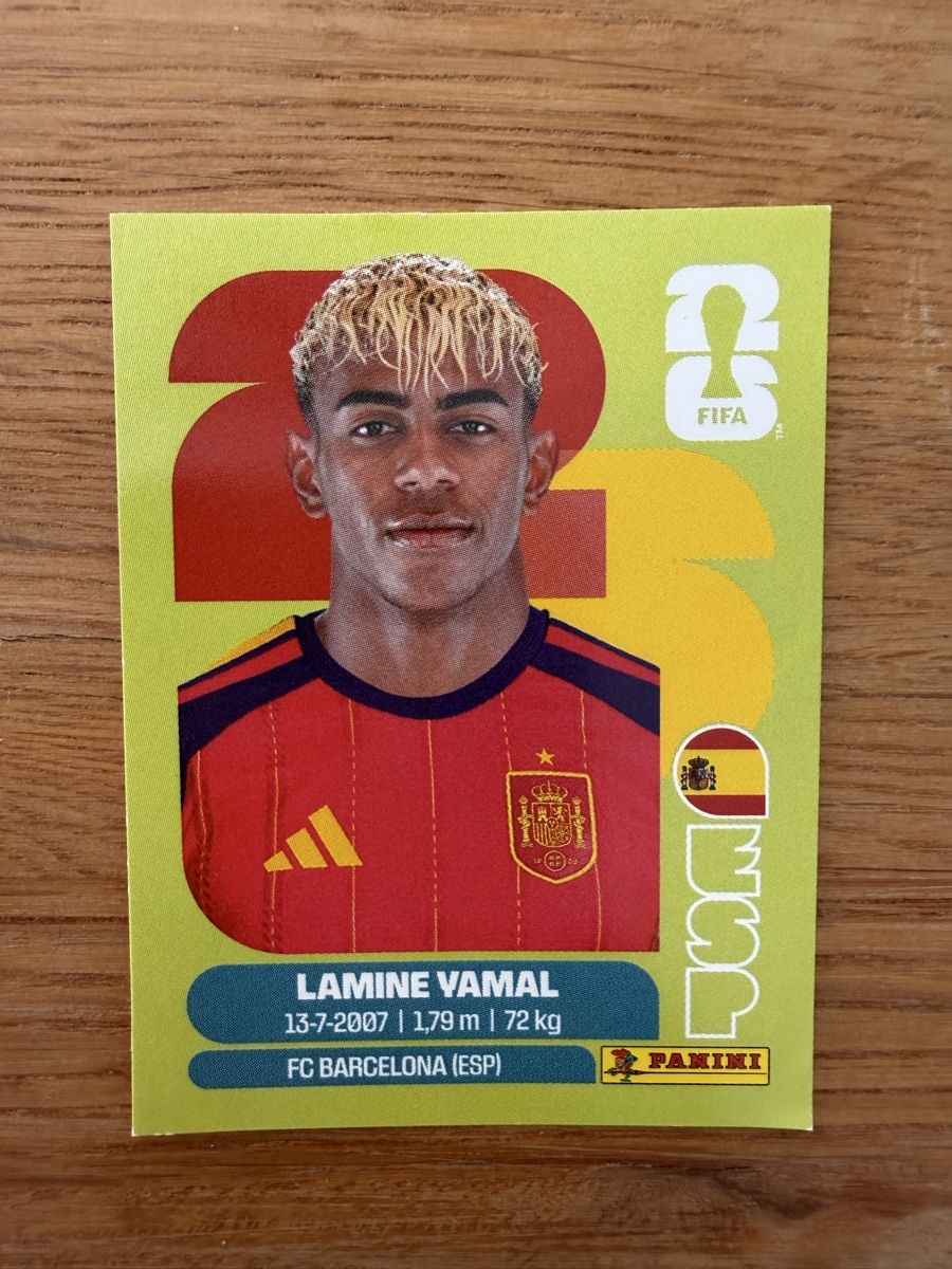 Panini Carte collezionabili: YAMAL Lamine ESP15 - TOP Zustand – Nuovo (secondo la descrizione) da Sursee venduto da kleinedinge