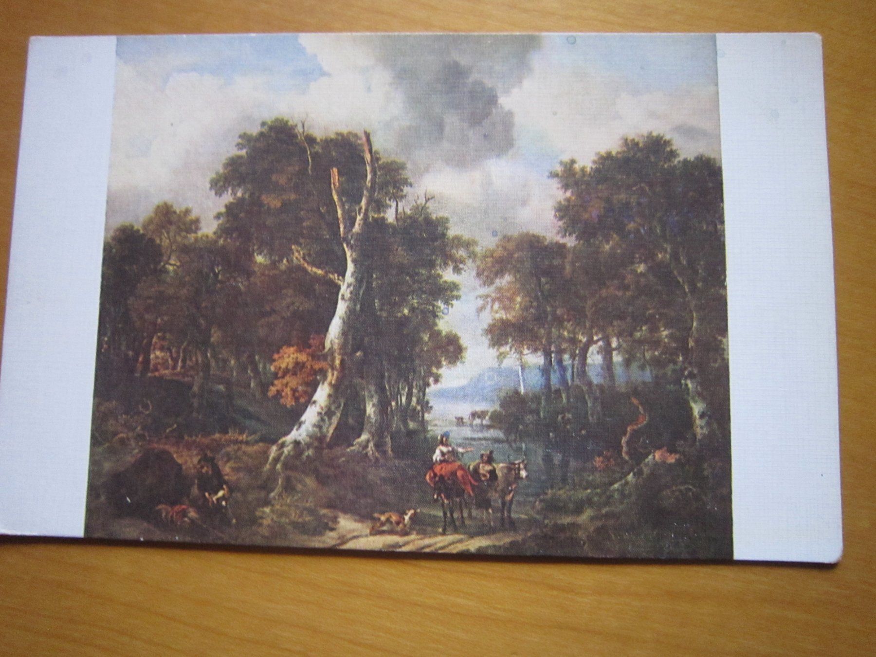Ansichtskarten: No1 antike Postkarte La foret – Gebraucht aus Gordola von Polentaefung