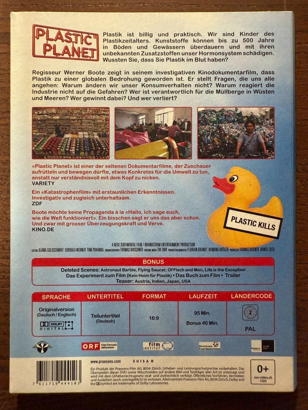 Tous les DVDs: Plastic Planet – D'occasion à Zürich par FilmFreunde 1