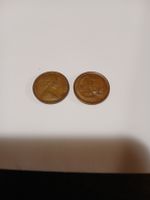 Lot de 2 pièces rares - 1 cent Australie vintage! 1966 1976