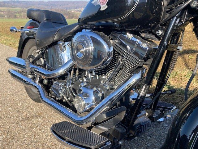 Harley-Davidson Cruisers: Harley Davidson FLSTFI Fat Boy – D'occasion à Rodersdorf par danzin 1