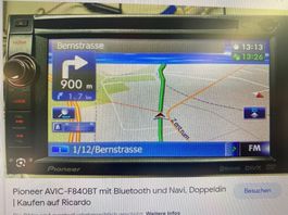 Pioneer AVIC-F840BT Multimedia Navigation Telefon Bluetooth