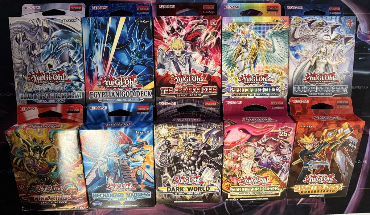 Yugioh Carte collezionabili: Yu-Gi-Oh! 10x Structure Deck - Set / OVP – Nuovo e nell'imballaggio originale da St. Margrethen SG venduto da Burim.