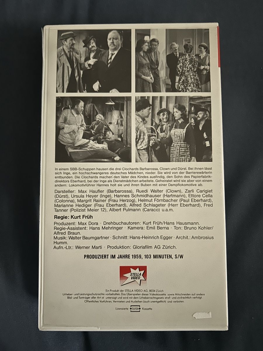Toutes les VHS: Vier Schweizer Filmklassiker auf original VHS – D'occasion à Frauenfeld par Colonia64 7