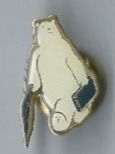 Placchette & Badge: Eisbär PIN – Usato da Zürich venduto da t24_de