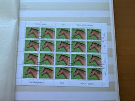 Kleinbogen mit Ausgabetag Stempel 6.3.2003 Bern
