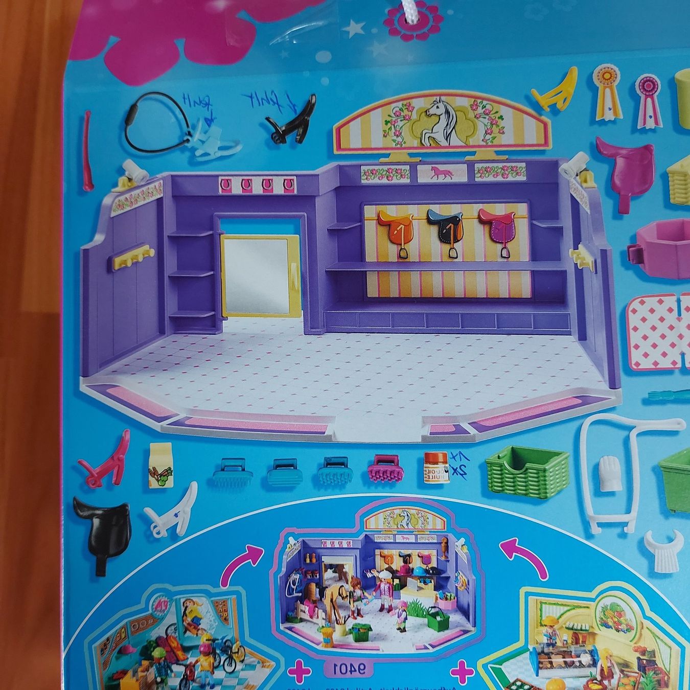 Playmobil Giocattoli: Playmobil Reitergeschäft 9401 – Usato da Gossau SG venduto da lexa7219 1