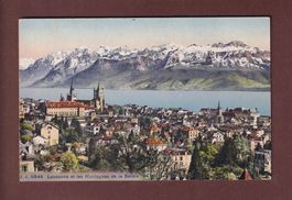 LAUSANNE et les montagnes de Savoie - 1917