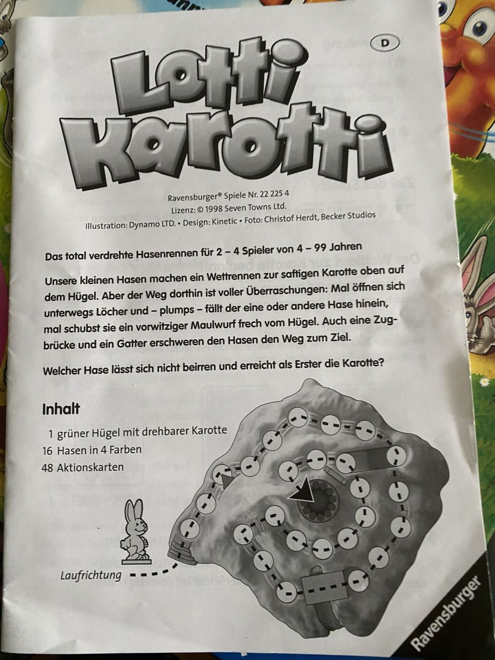 Ravensburger Giochi: Lotti Karotti – Usato da Sachseln venduto da basti1950 3