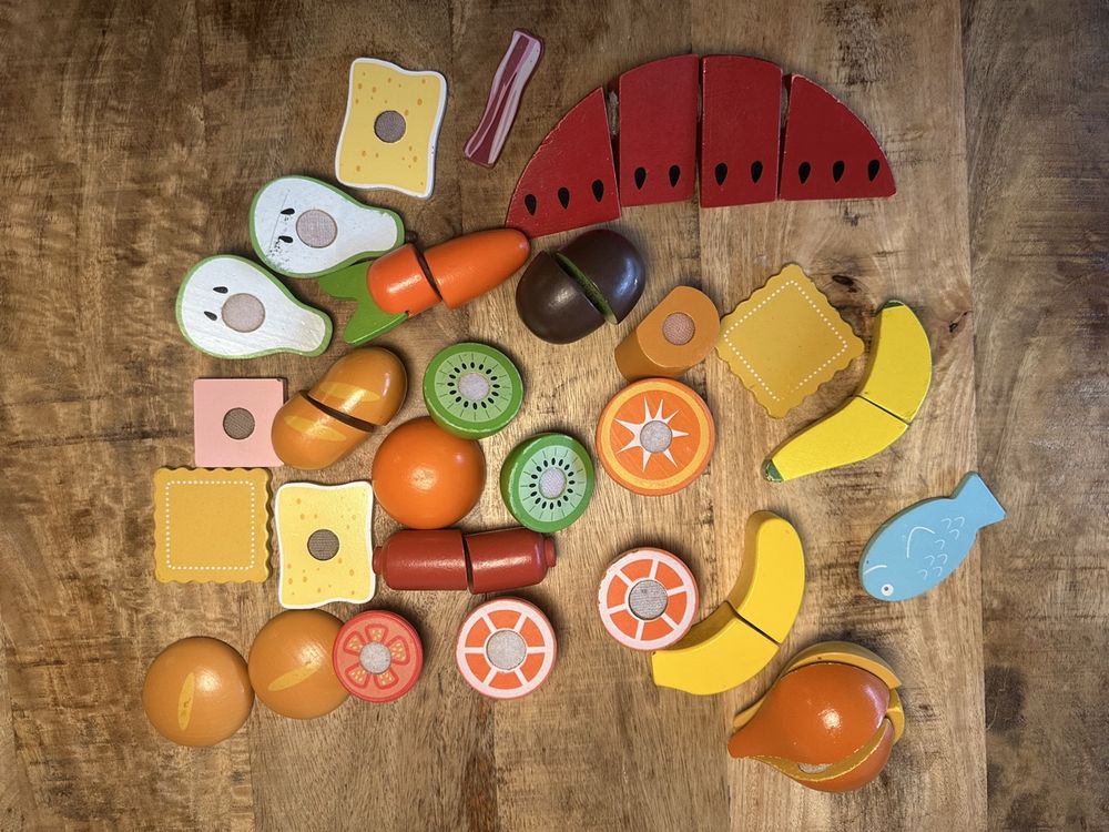 KOKOBOX 75 Stücke Kinder Kuchen Spiel Kinderküche Zubehör