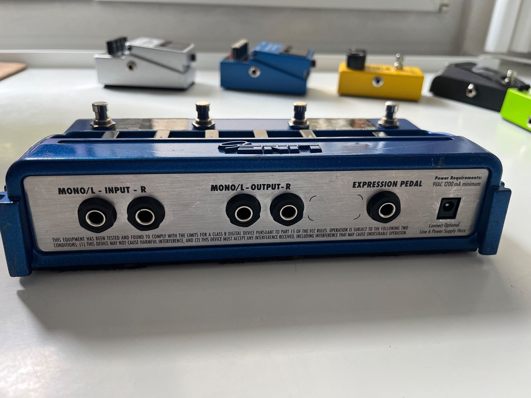 Line 6 Musikinstrumente: LINE 6 MM4 Modulation Modeller inks. original Netzteil – Gebraucht aus Hünenberg See von tonybee 3