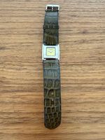 Baume & Mercier Catwalk Quartz Acier, bracelet croco