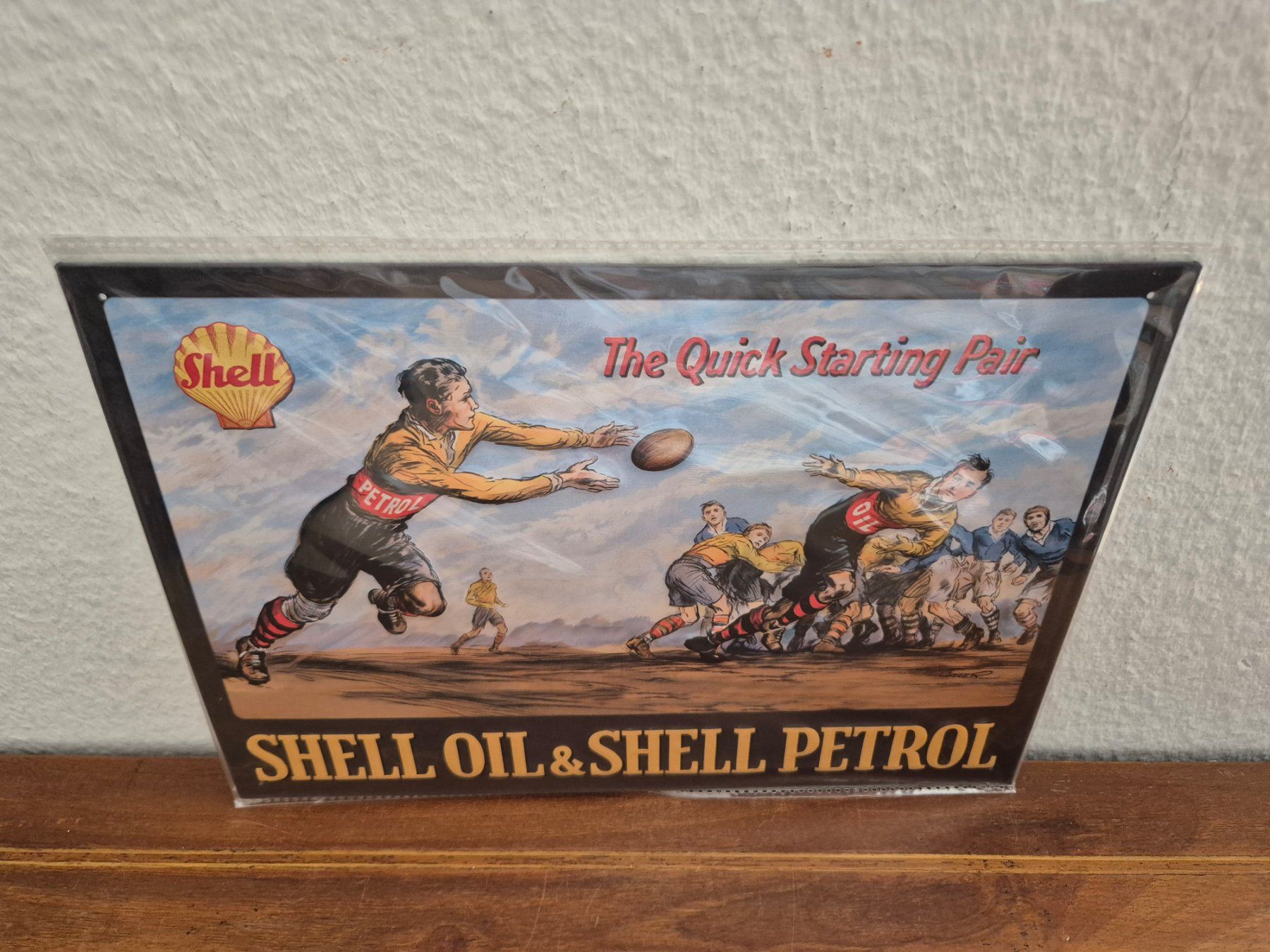 Shell Insegne: Blechschild Shell Tankstelle Tanksäule Limitiert 2001 Blech – Nuovo (secondo la descrizione) da Schaffhausen venduto da pfanis09 3