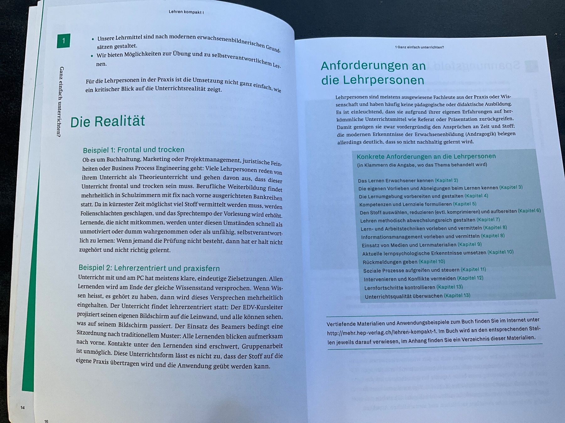 Libri: Buch  "LEHREN KOMPAKT 1" - Ruth Meyer, Flavia Stocker – Usato da Avenches venduto da Lactobacille 3