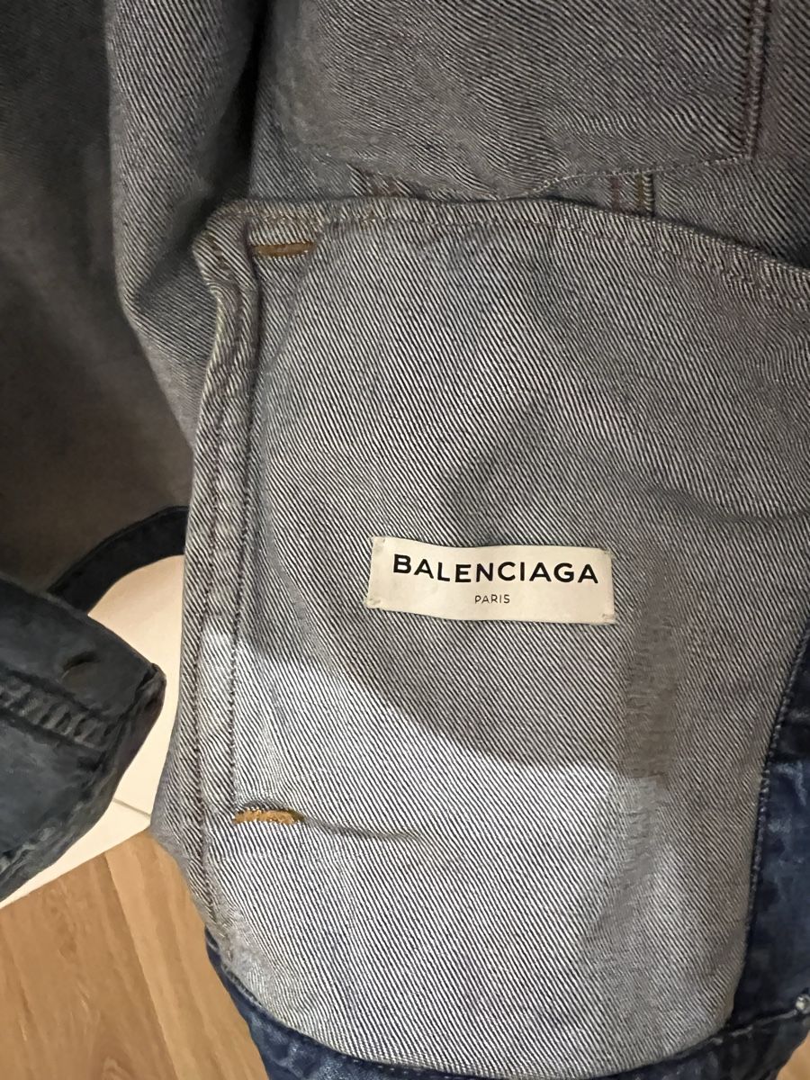 Balenciaga Giacche: Veste en jean Balenciaga, oversize – Usato da Lutry venduto da roxypoxy 3