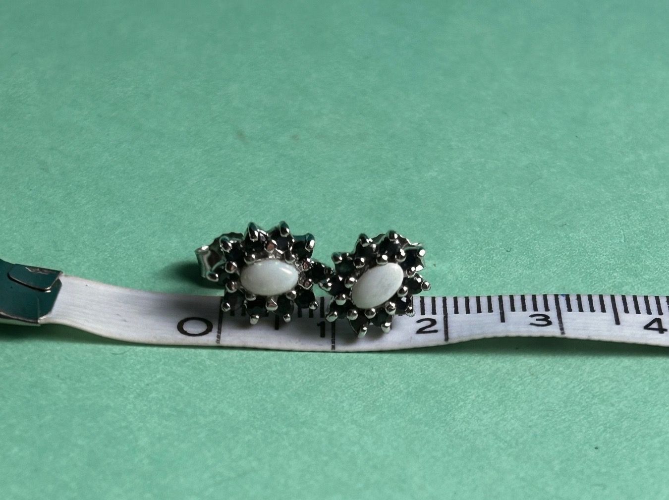 Boucles d'oreille: Silber Ohrstecker Opal & Tansanit 925er Silber – D'occasion à Laufen par Bellavitaboom 8
