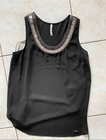 Schwarzes Top XS Pepe Jeans