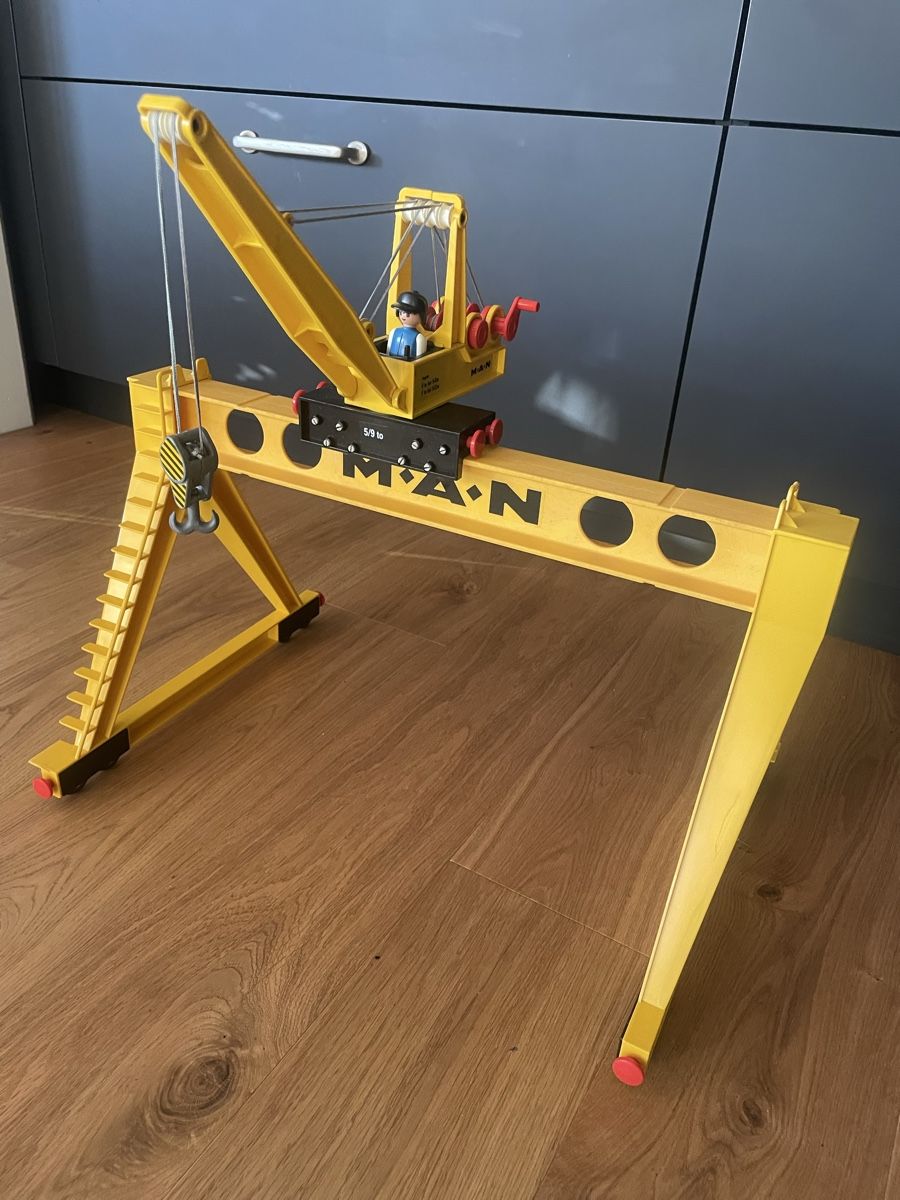 Playmobil Giocattoli: Hafen Kran Playmobil – Usato da Heiligenschwendi venduto da Mike73