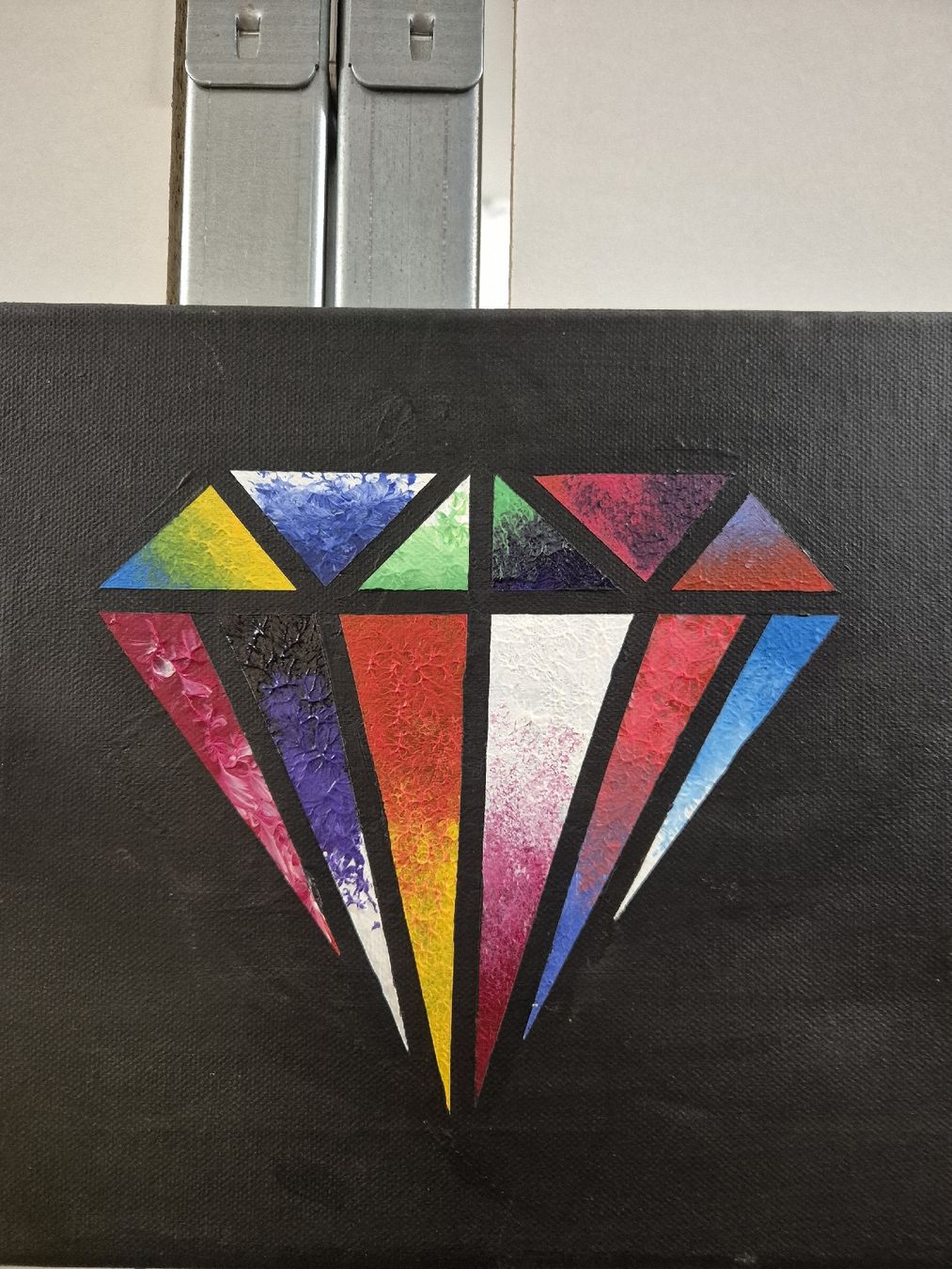 Dipinti: Handgemaltes Diamant-Gemälde, einzigartiges Kunstwerk. – Nuovo (secondo la descrizione) da Bürglen TG venduto da Isa_x4 1