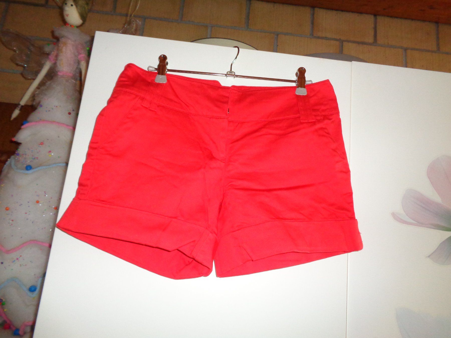 Pantaloni: *** kurze rote Hose *** / Amisu / Baumwolle ab 1.00 – Usato da Othmarsingen venduto da Leuchtturmlady