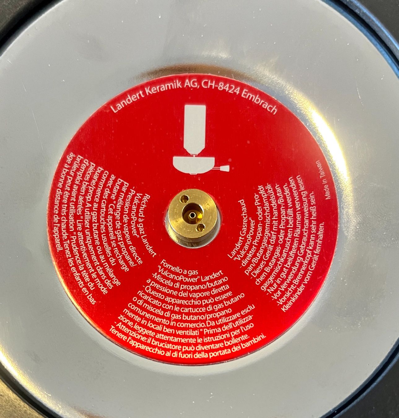 Elettrodomestici da cucina: Spring Fondue Rechaud Edelstahl Brenner. – Usato da Zürich venduto da Dmbz 3