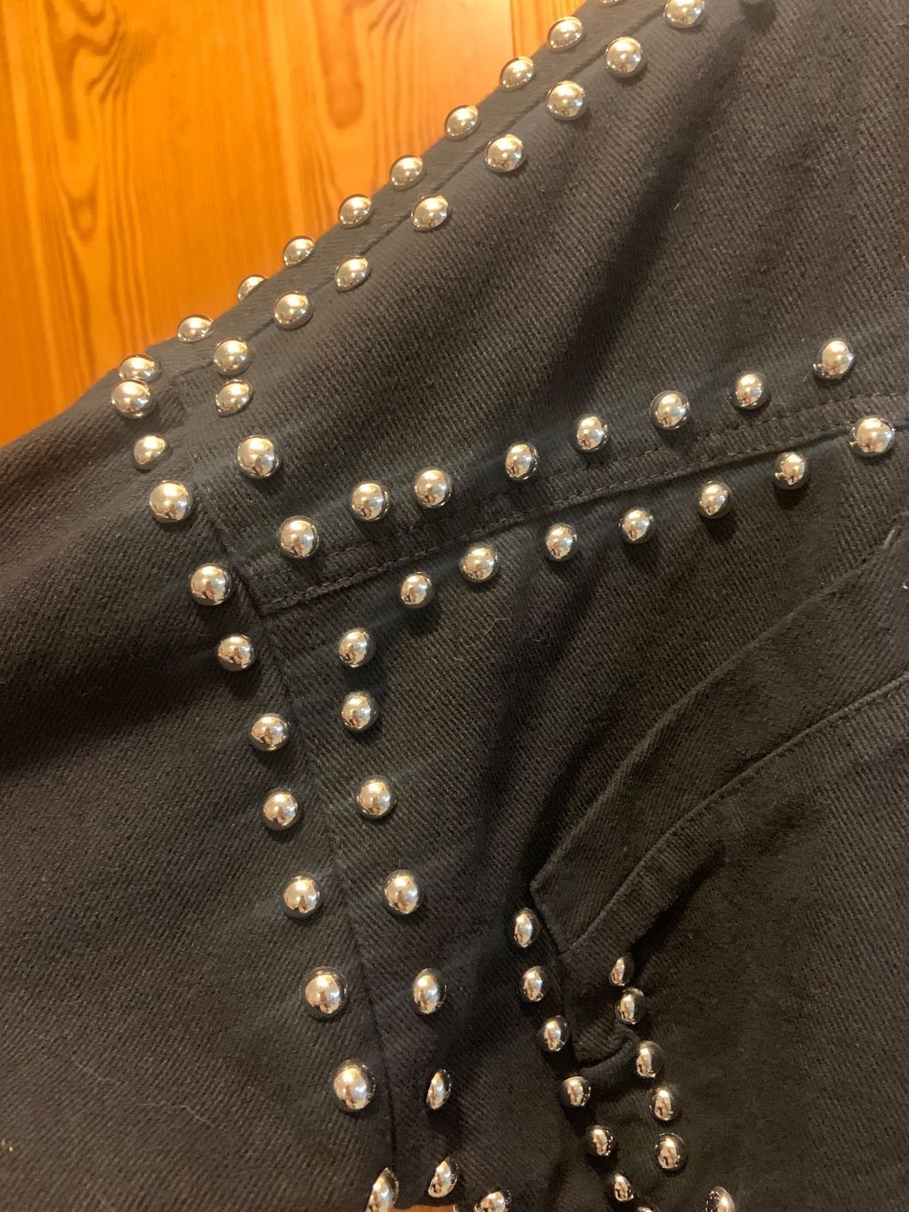 Vestes: Giacca jeans con borchie – D'occasion à Grono par tes_6t5v 3